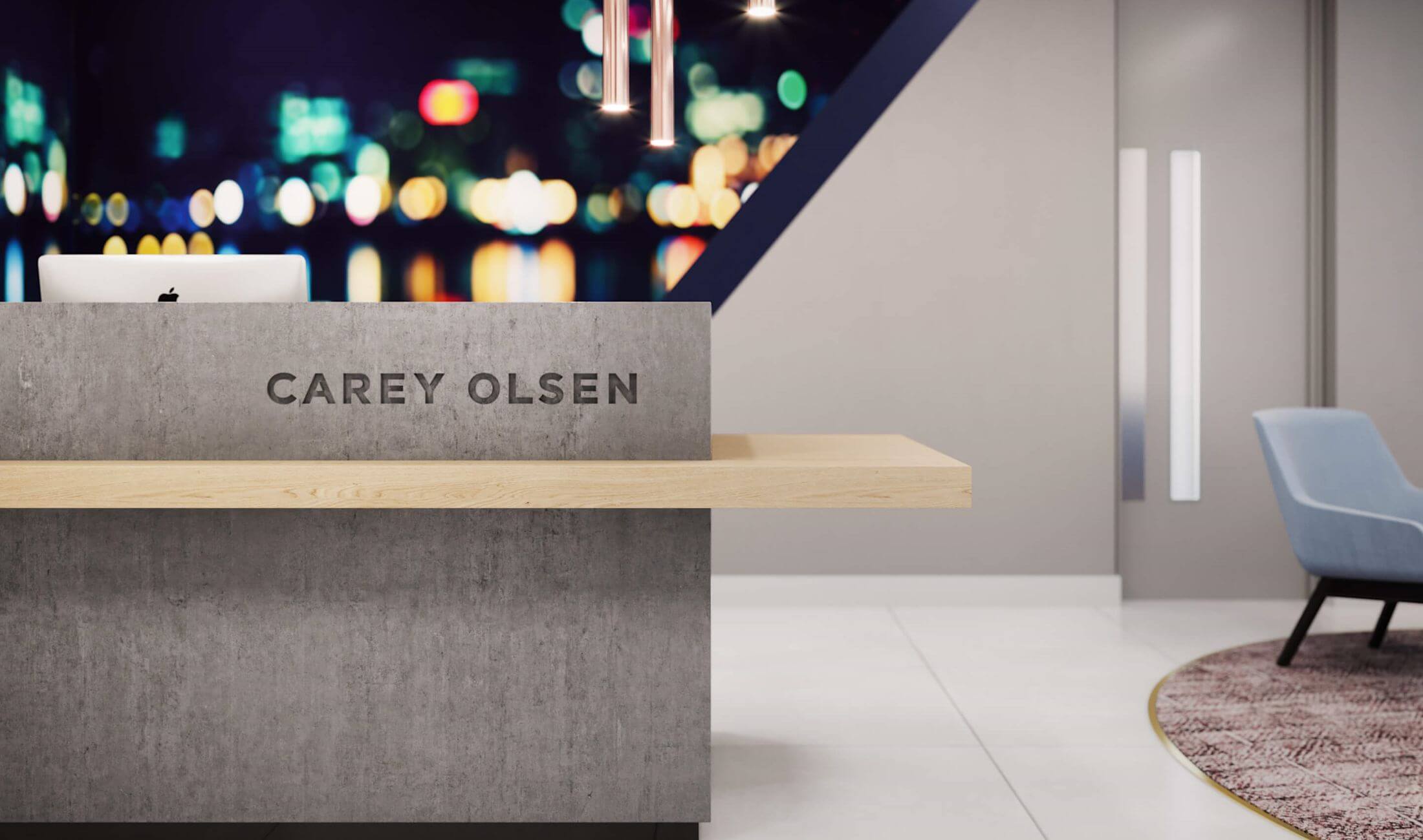 Carey Olsen Reception Area